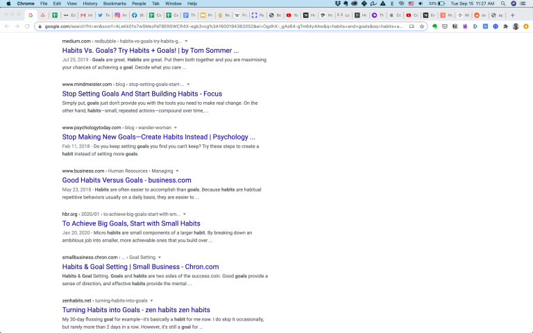 All tabs open