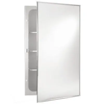 Flipped mirror with the hinges in the right. I had to practice opening it with my left hand.